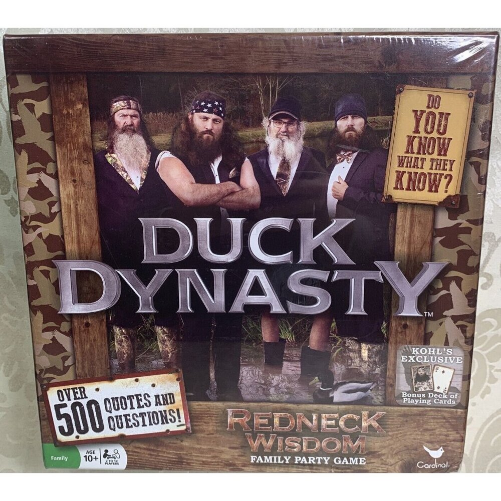 Duck Dynasty Redneck Wisdom Board Game Family Party Trivia Game!
